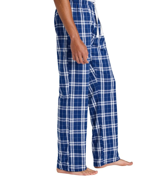 Mens Flannel Plaid Pant