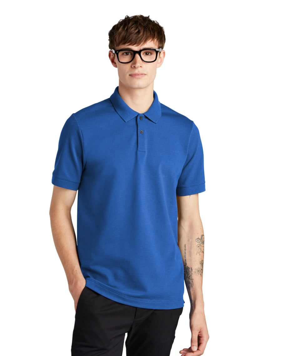 Stretch Heavyweight Pique Polo