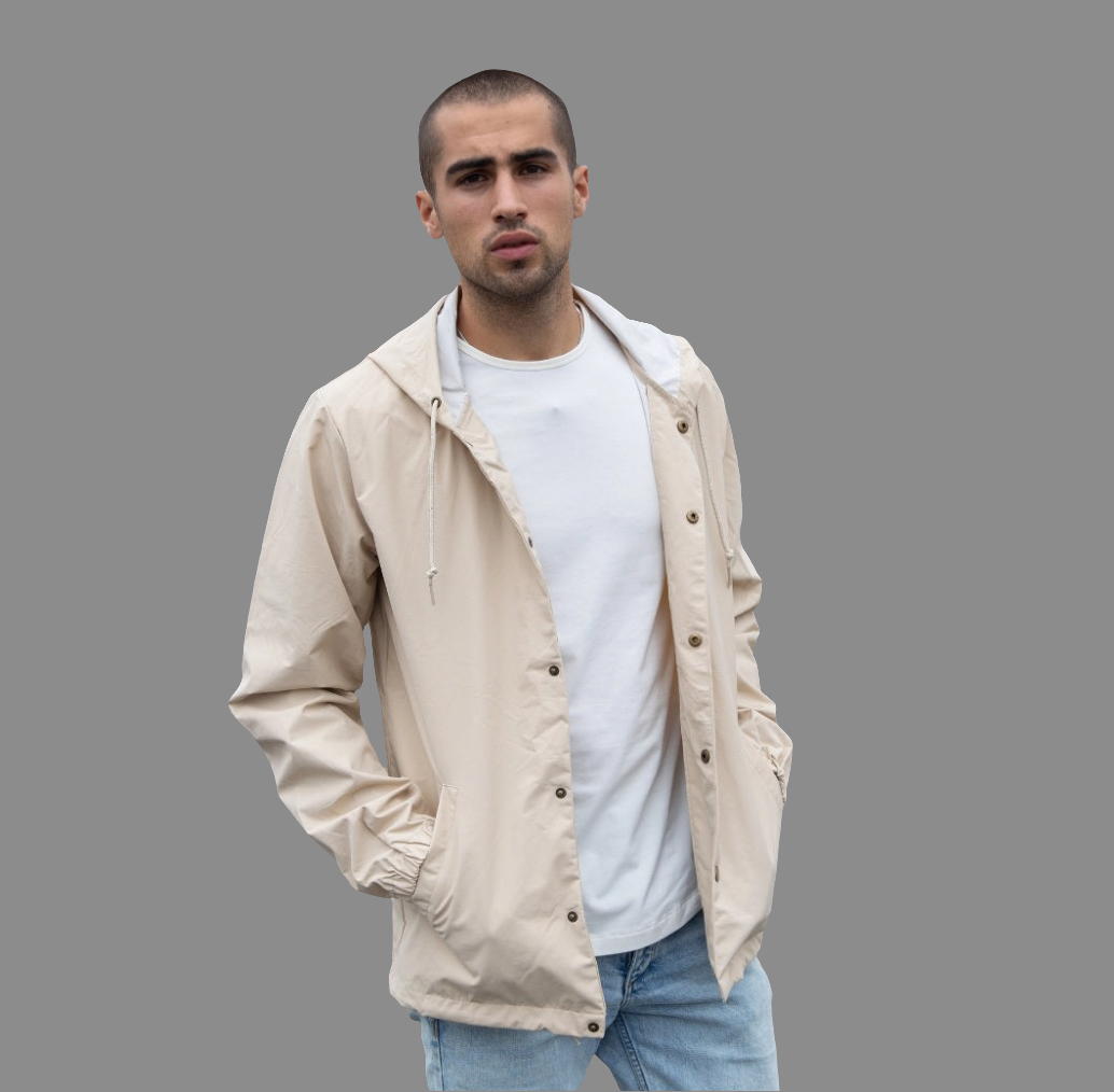 Water Resistant Windbreaker Coaches Jacket